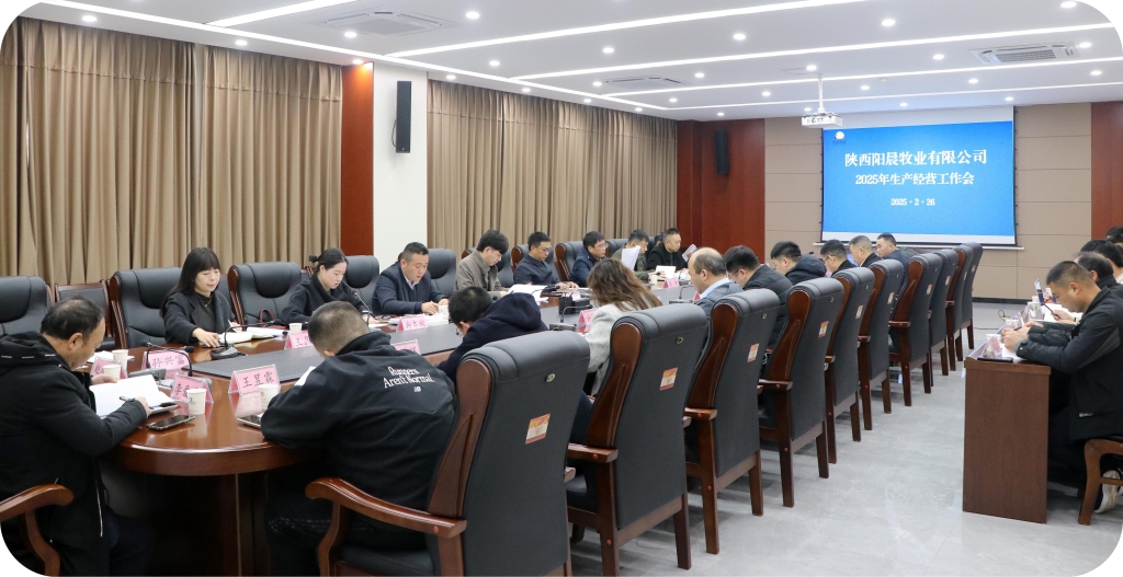 謀篇布局開啟新征程—陽晨牧業(yè)2025年生產(chǎn)經(jīng)營會順利召開